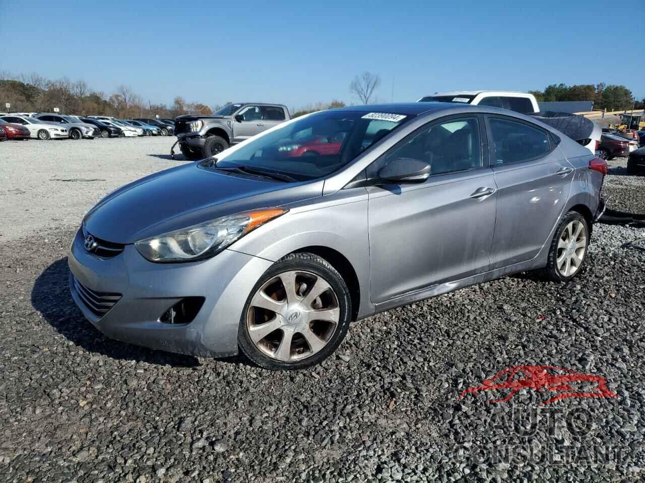 HYUNDAI ELANTRA 2012 - KMHDH4AE6CU190584