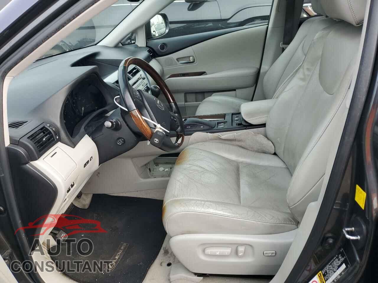 LEXUS RX350 2011 - 2T2BK1BA0BC088695