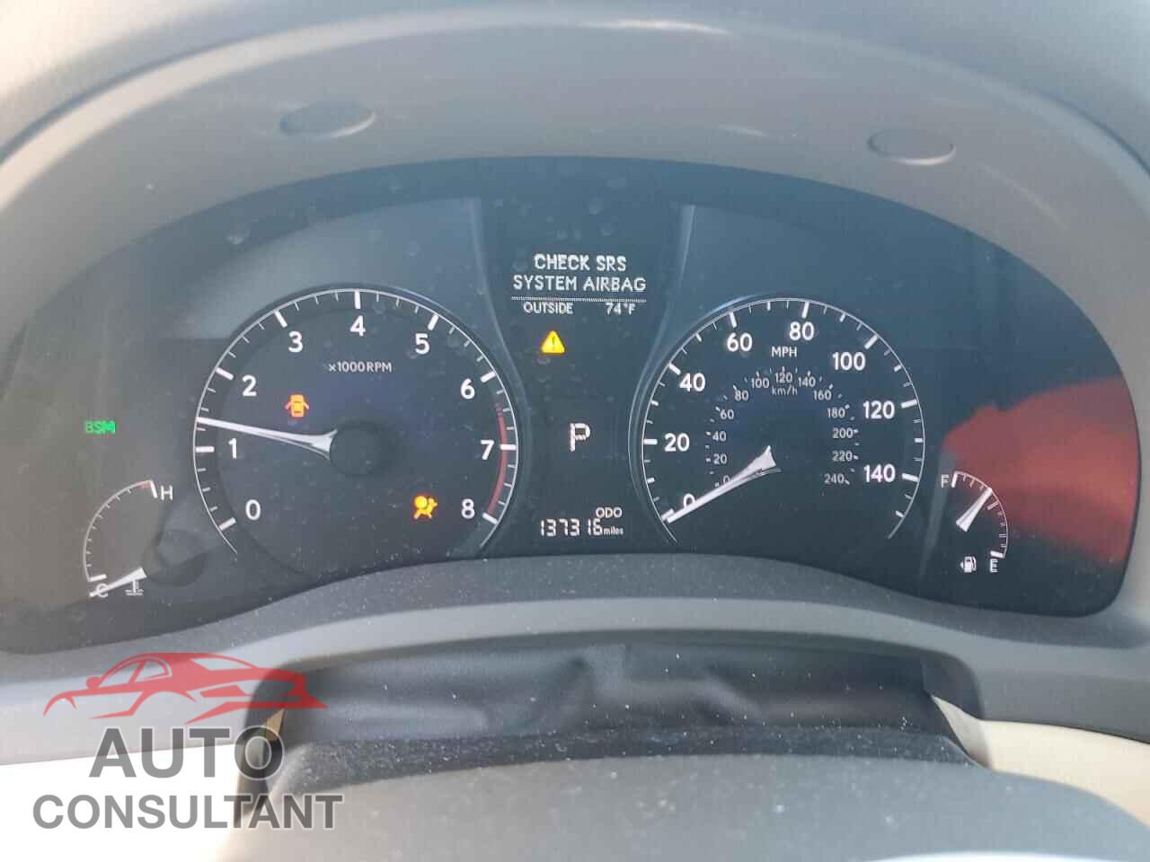 LEXUS RX350 2013 - 2T2ZK1BA2DC100203