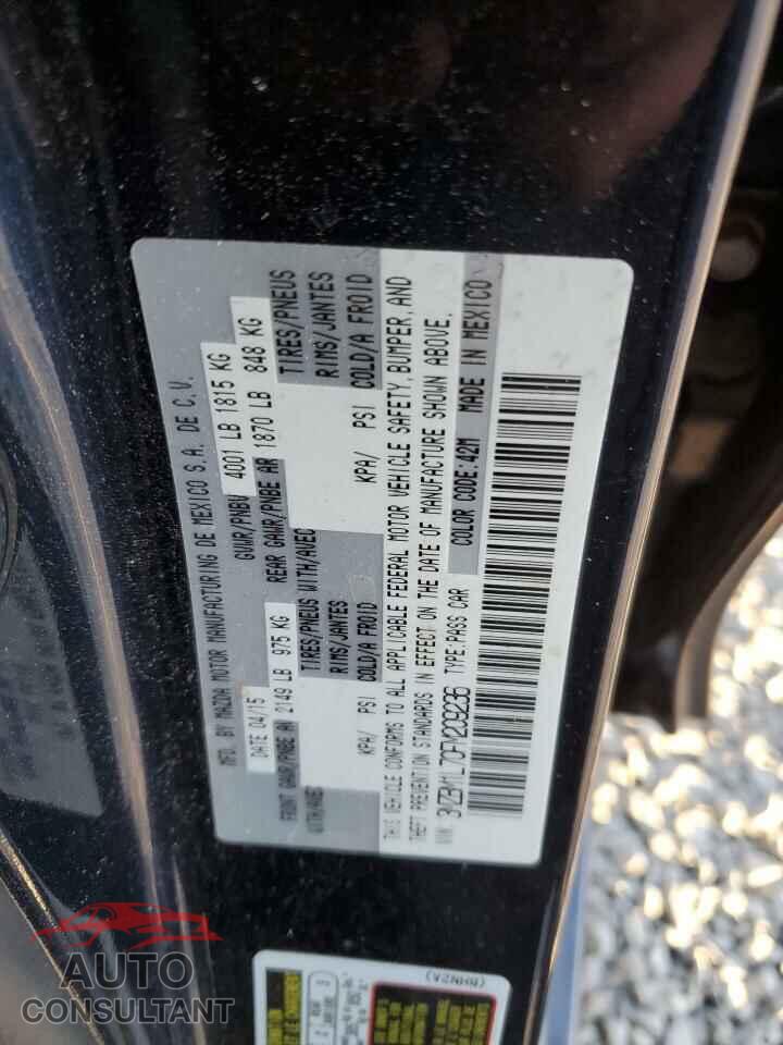 MAZDA 3 2015 - 3MZBM1L70FM209236