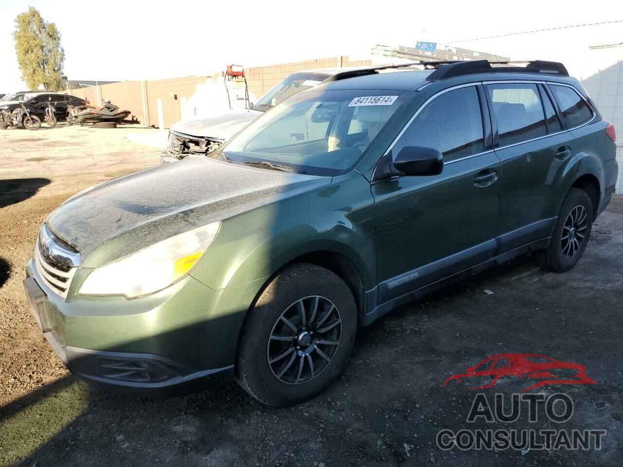 SUBARU OUTBACK 2011 - 4S4BRBAC0B3419126