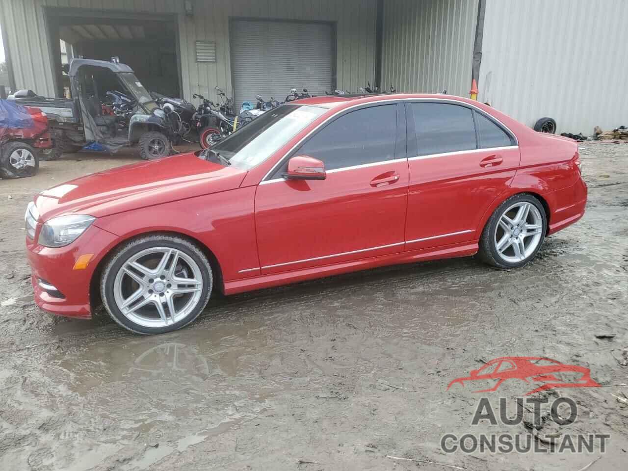 MERCEDES-BENZ C-CLASS 2011 - WDDGF8BB6BR151407
