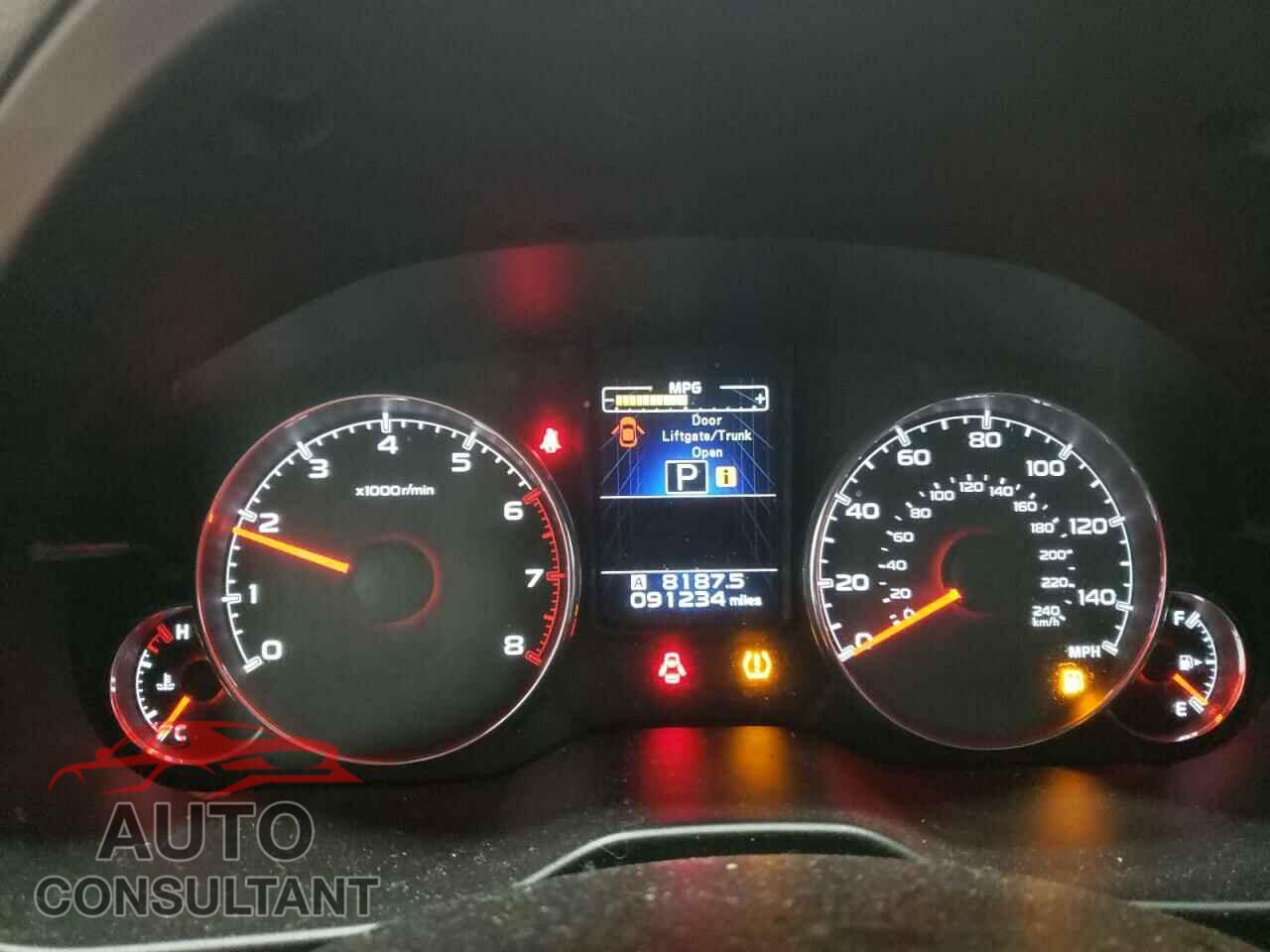 SUBARU OUTBACK 2014 - 4S4BRBMC1E3272153
