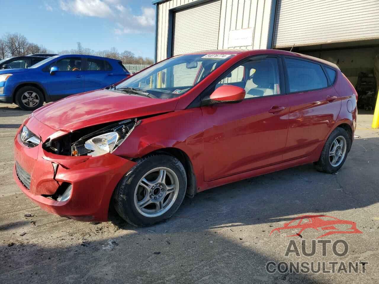 HYUNDAI ACCENT 2012 - KMHCT5AE5CU041616