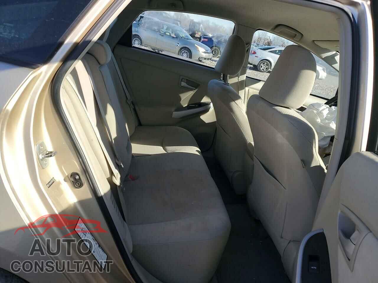 TOYOTA PRIUS 2011 - JTDKN3DU0B0277579