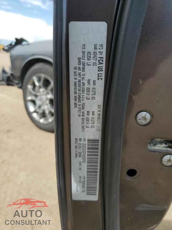 DODGE CHALLENGER 2017 - 2C3CDZGG7HH555791