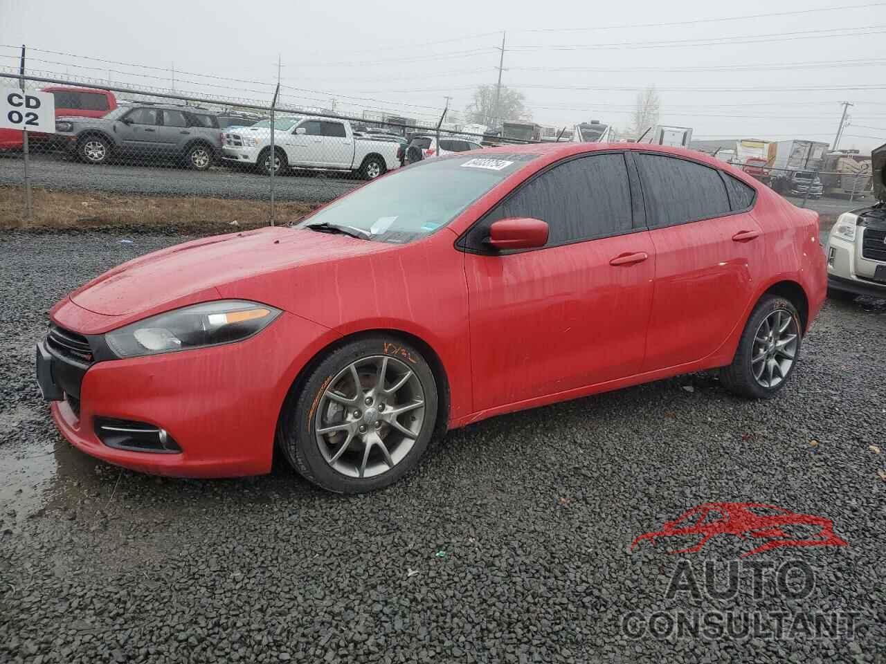 DODGE DART 2013 - 1C3CDFBA5DD331525