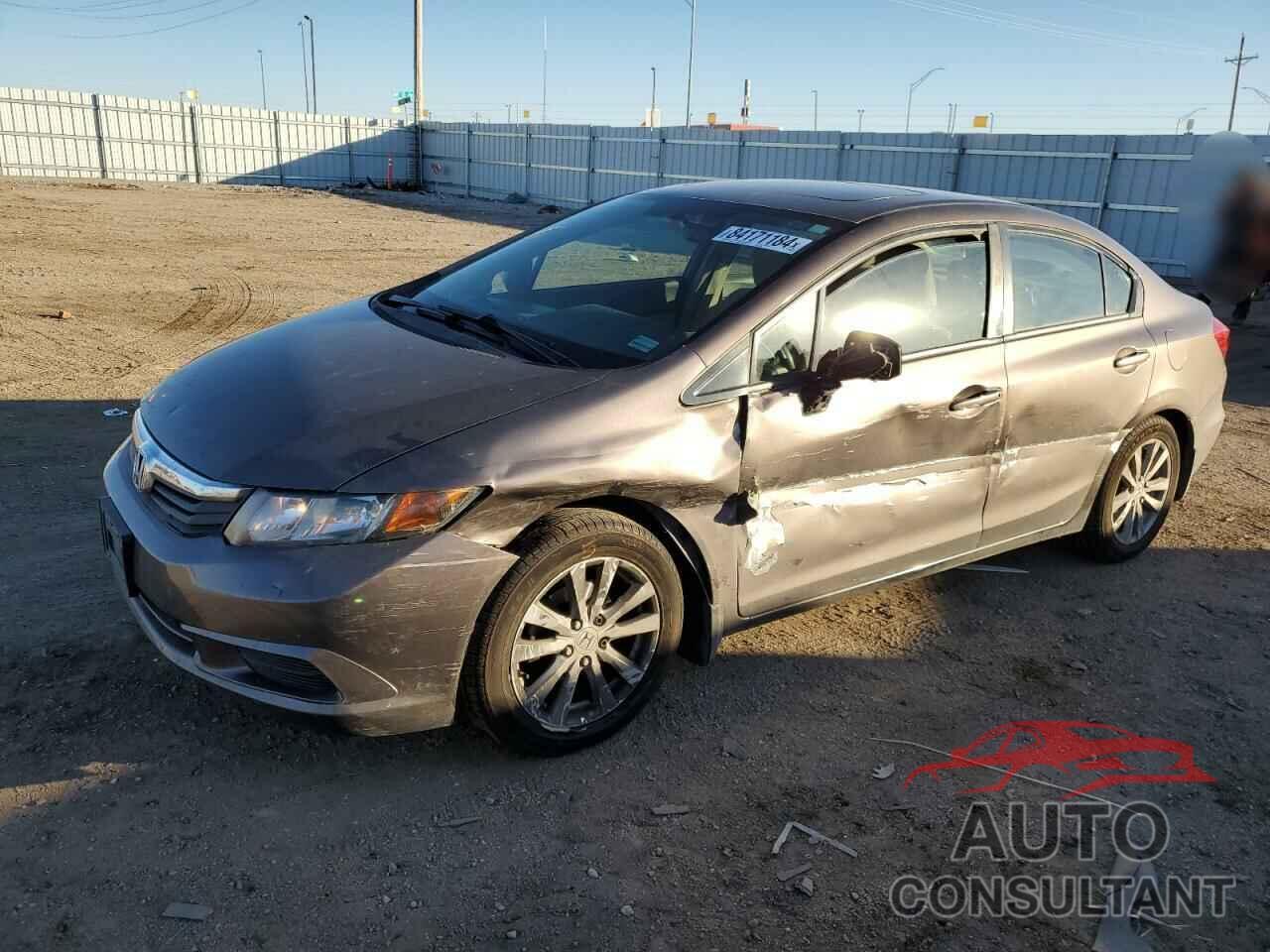HONDA CIVIC 2012 - 2HGFB2F83CH541770