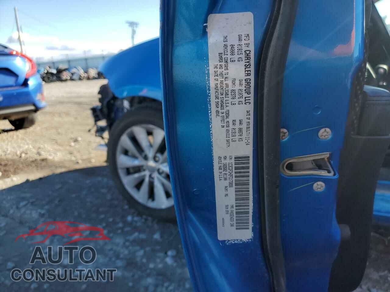 DODGE DART 2015 - 1C3CDFDH2FD173898