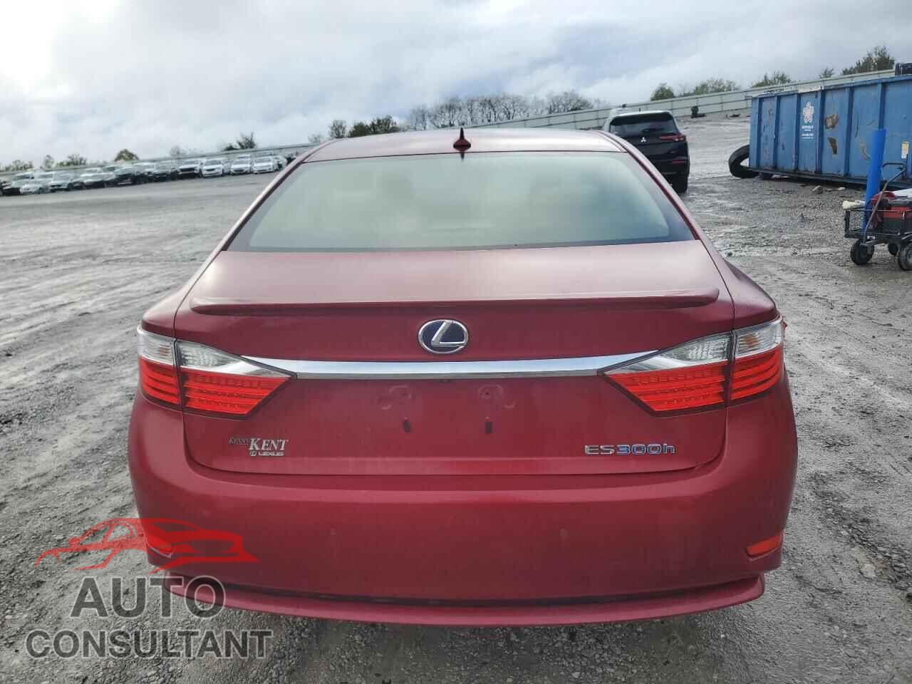 LEXUS ES300 2013 - JTHBW1GG8D2001504