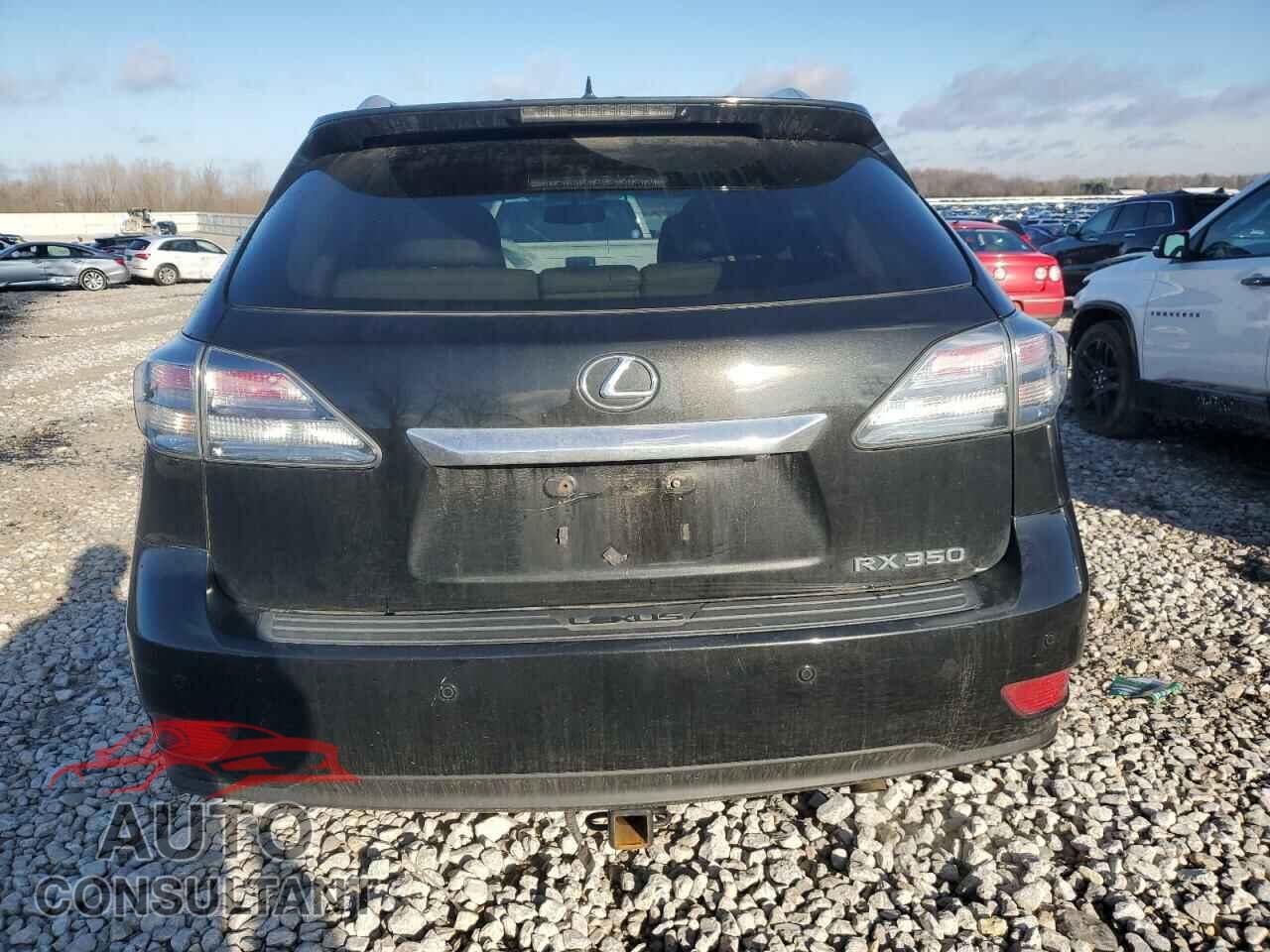 LEXUS RX350 2012 - 2T2BK1BA7CC147016