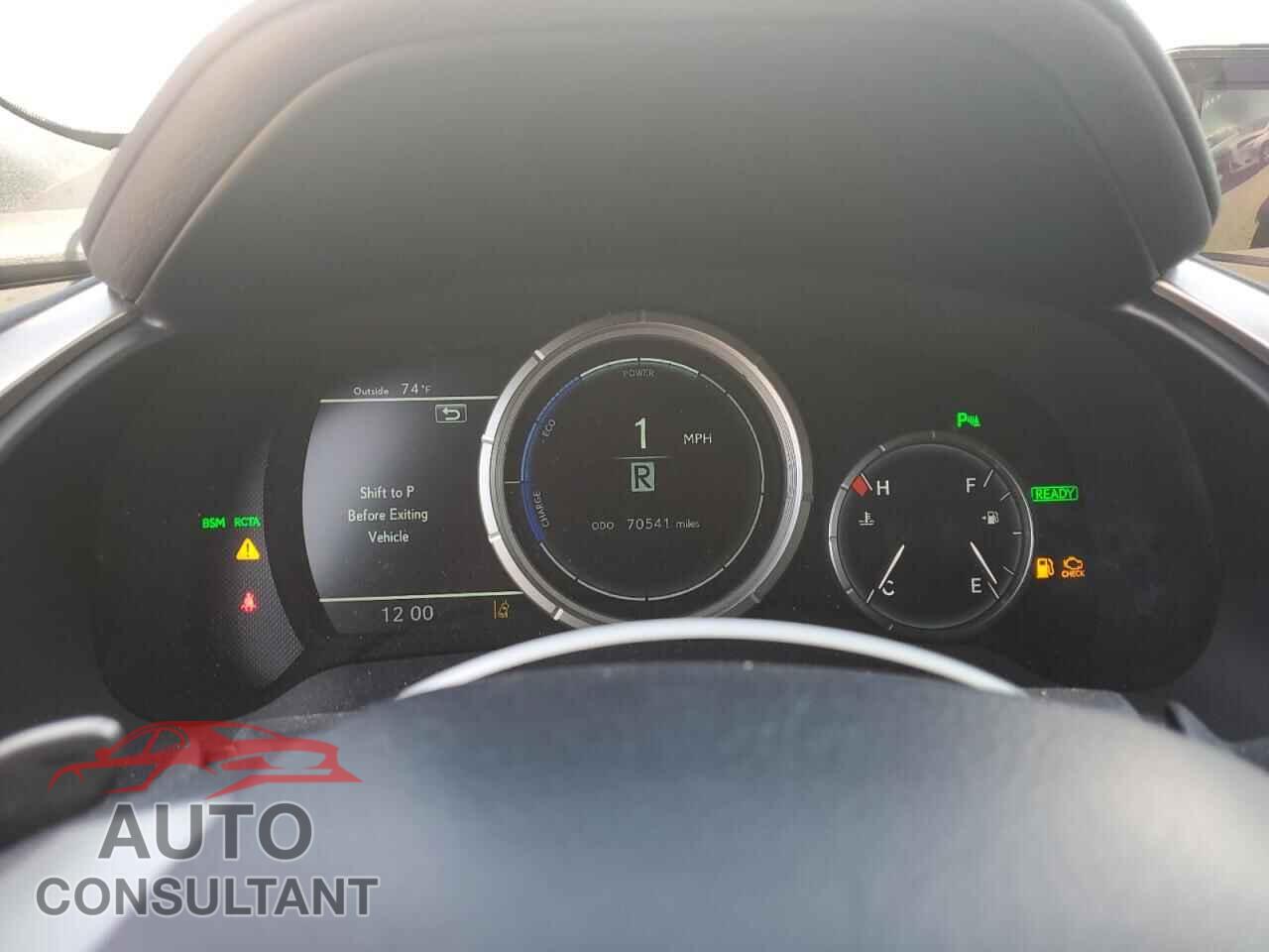 LEXUS RX450 2019 - 2T2BGMCA3KC041713