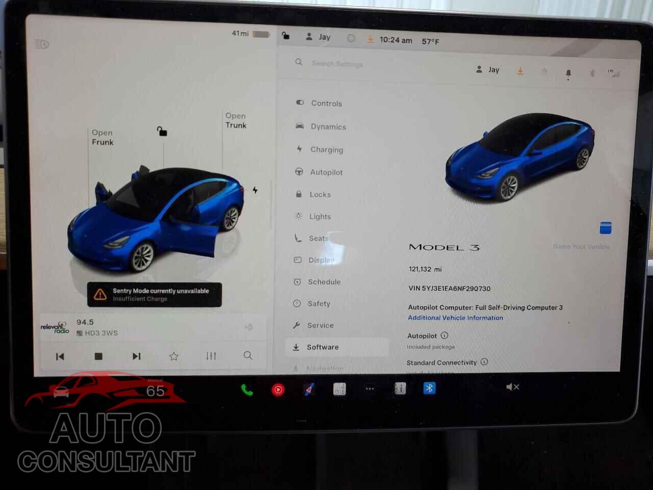 TESLA MODEL 3 2022 - 5YJ3E1EA6NF290730