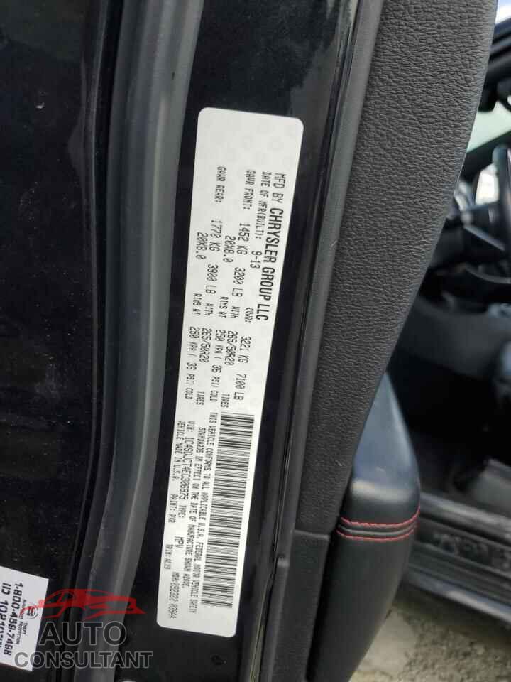 DODGE DURANGO 2014 - 1C4SDJCT4EC306875