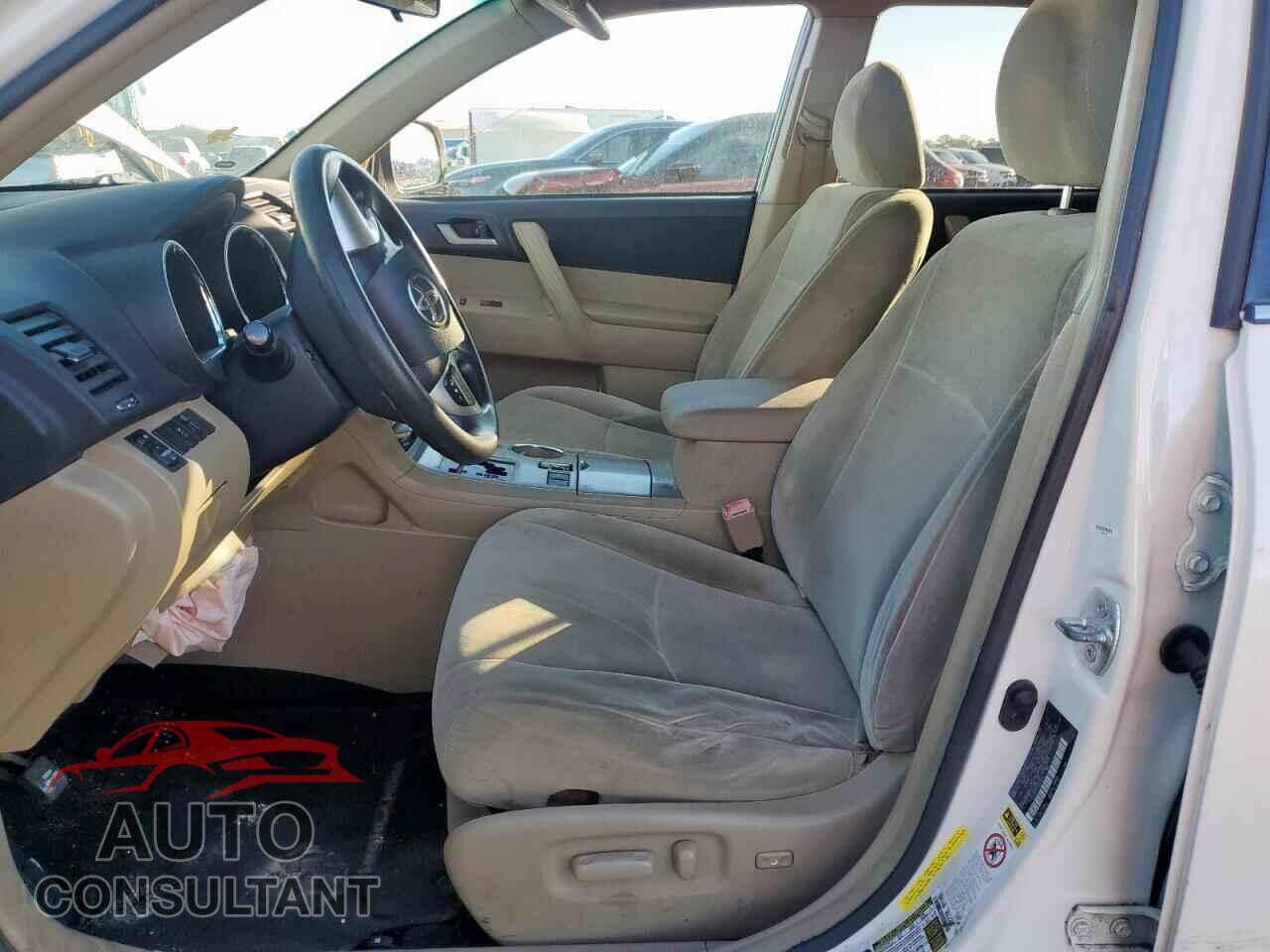 TOYOTA HIGHLANDER 2012 - 5TDZK3EH7CS062322