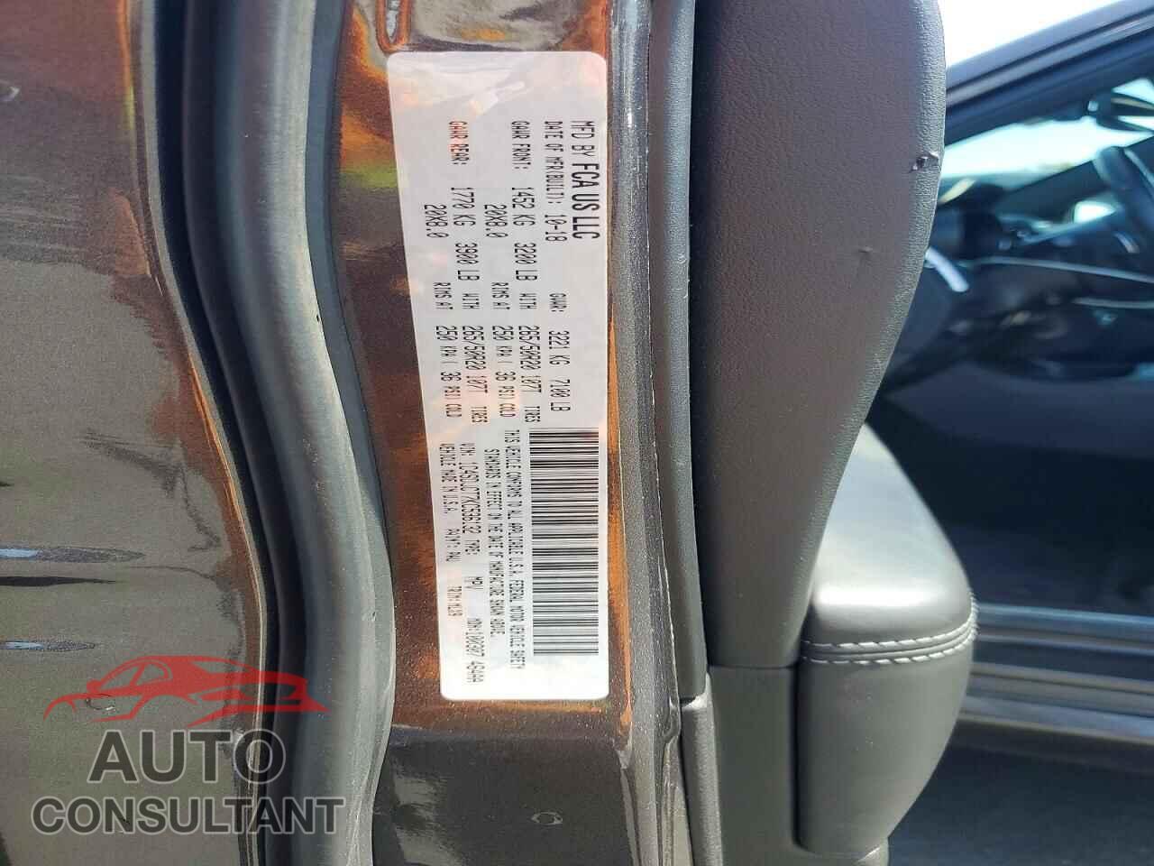 DODGE DURANGO 2019 - 1C4SDJCT7KC536132