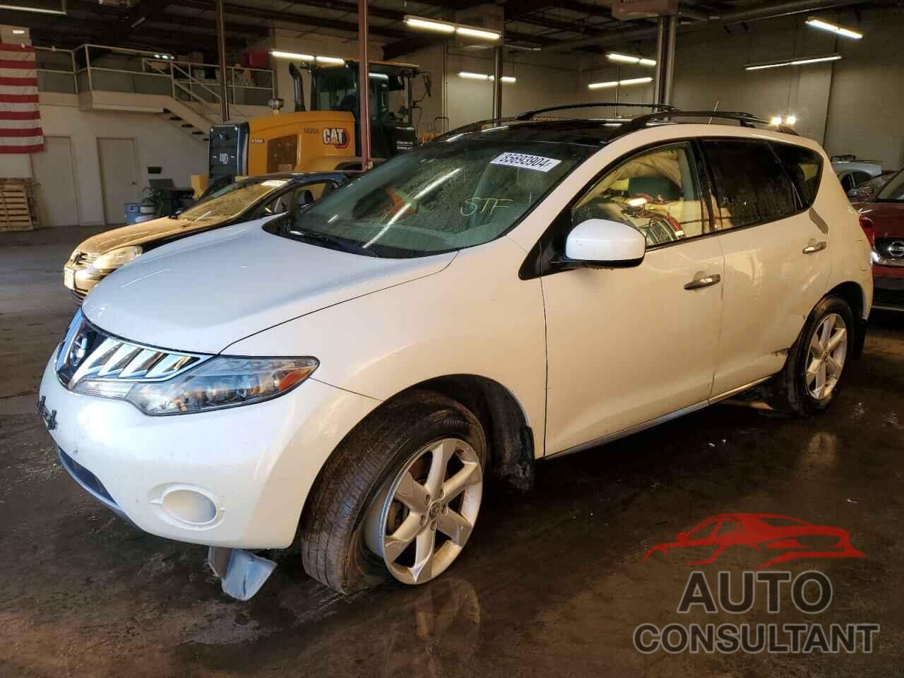 NISSAN MURANO 2010 - JN8AZ1MUXAW008171