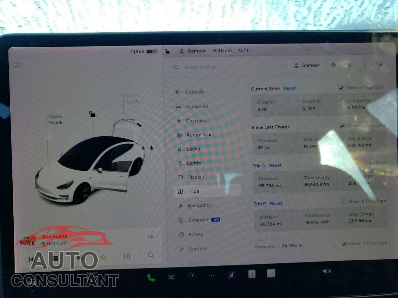 TESLA MODEL 3 2019 - 5YJ3E1EBXKF493995
