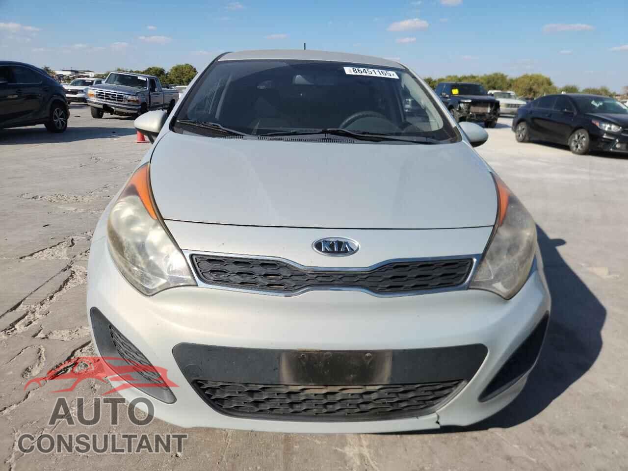 KIA RIO 2012 - KNADN5A33C6013199