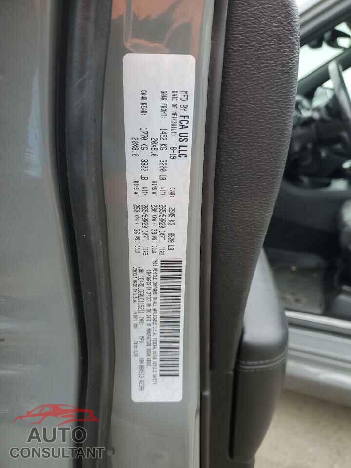 DODGE DURANGO 2020 - 1C4RDJDG0LC115211