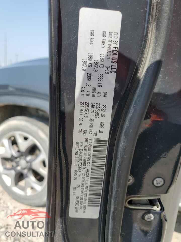 JEEP COMPASS 2018 - 3C4NJDCB7JT354352