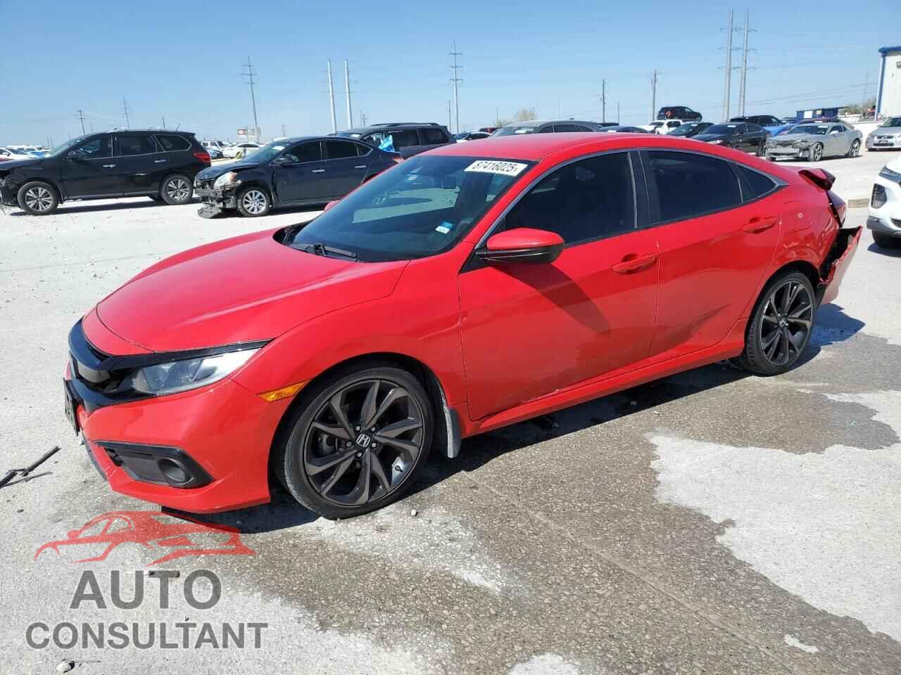 HONDA CIVIC 2019 - 2HGFC2F84KH599740
