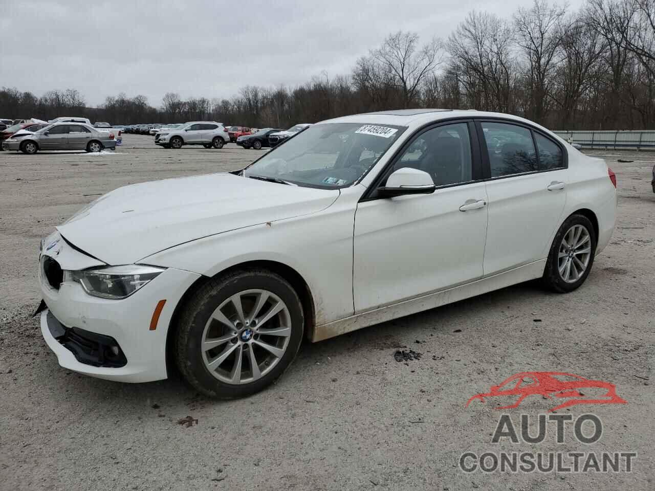 BMW 3 SERIES 2018 - WBA8A3C55JA494888