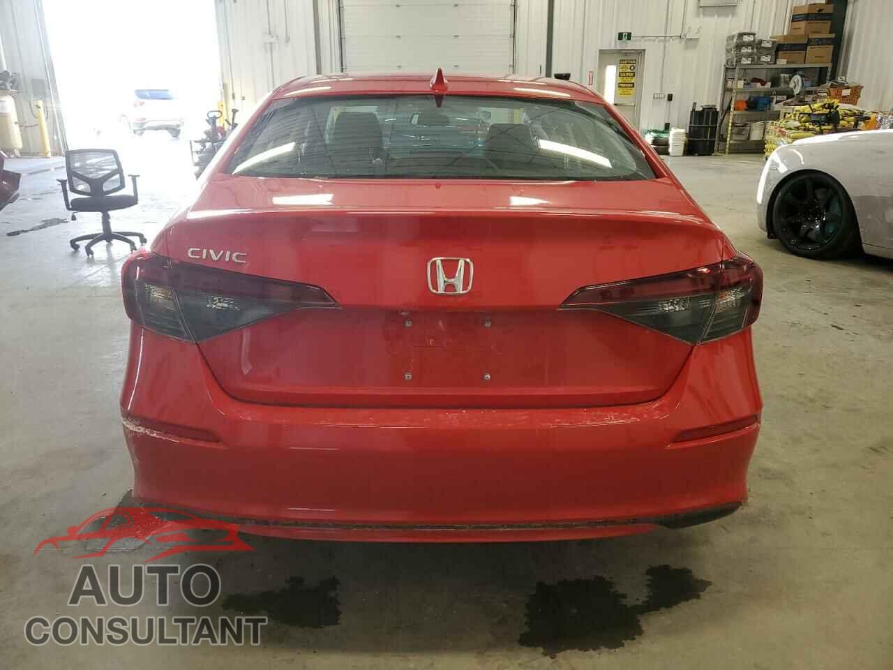 HONDA CIVIC 2025 - 2HGFE2F26SH103648