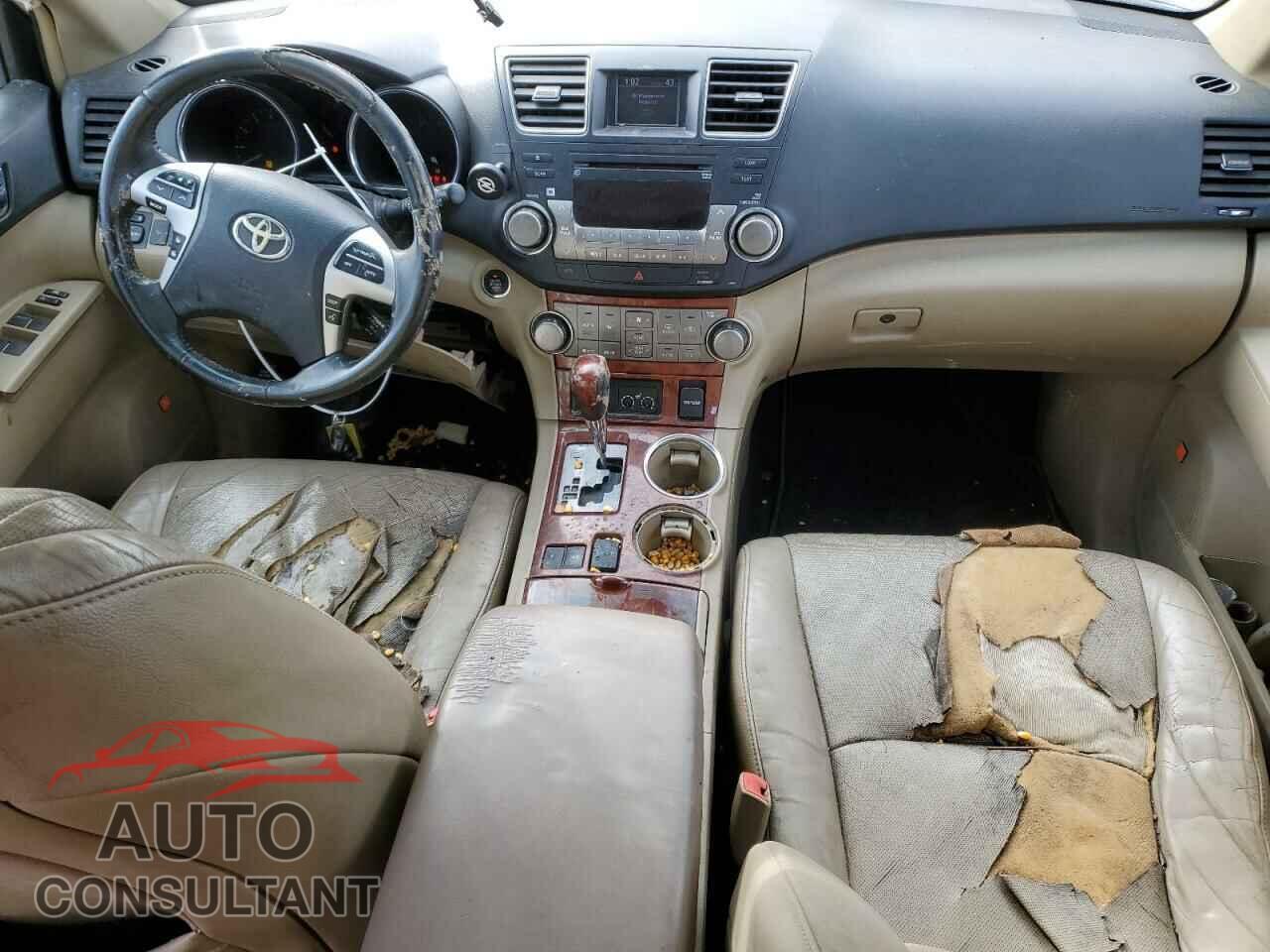 TOYOTA HIGHLANDER 2012 - 5TDYK3EH1CS051280