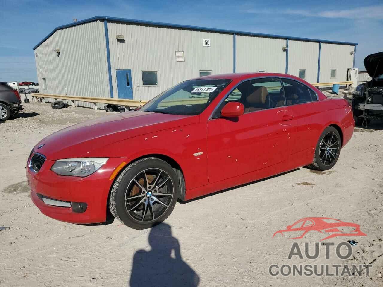 BMW 3 SERIES 2013 - WBADW7C5XDE731024