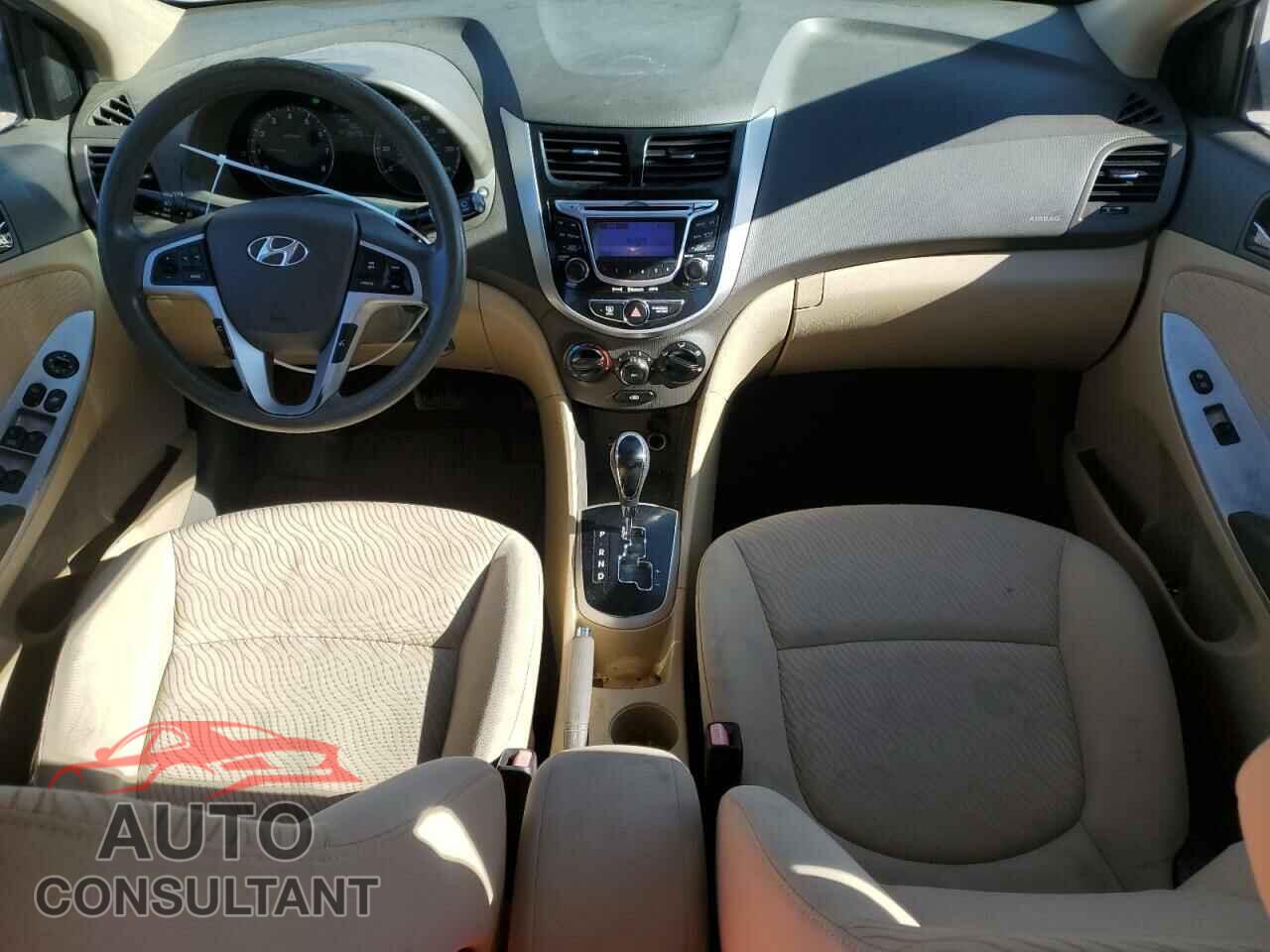HYUNDAI ACCENT 2012 - KMHCU4AE5CU240236