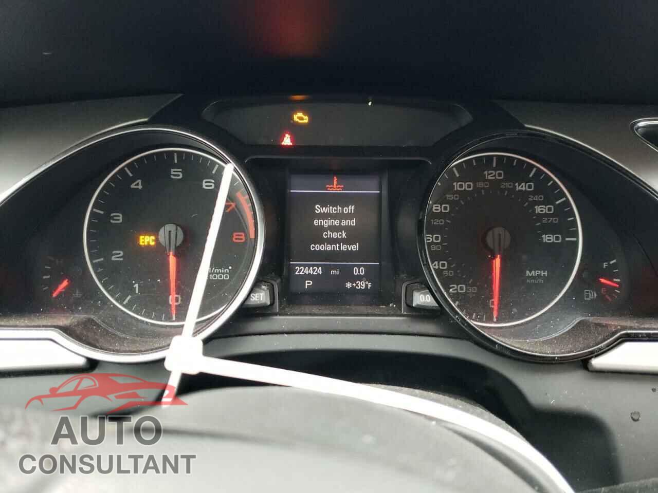 AUDI A5 2009 - WAUDK78T19A026159