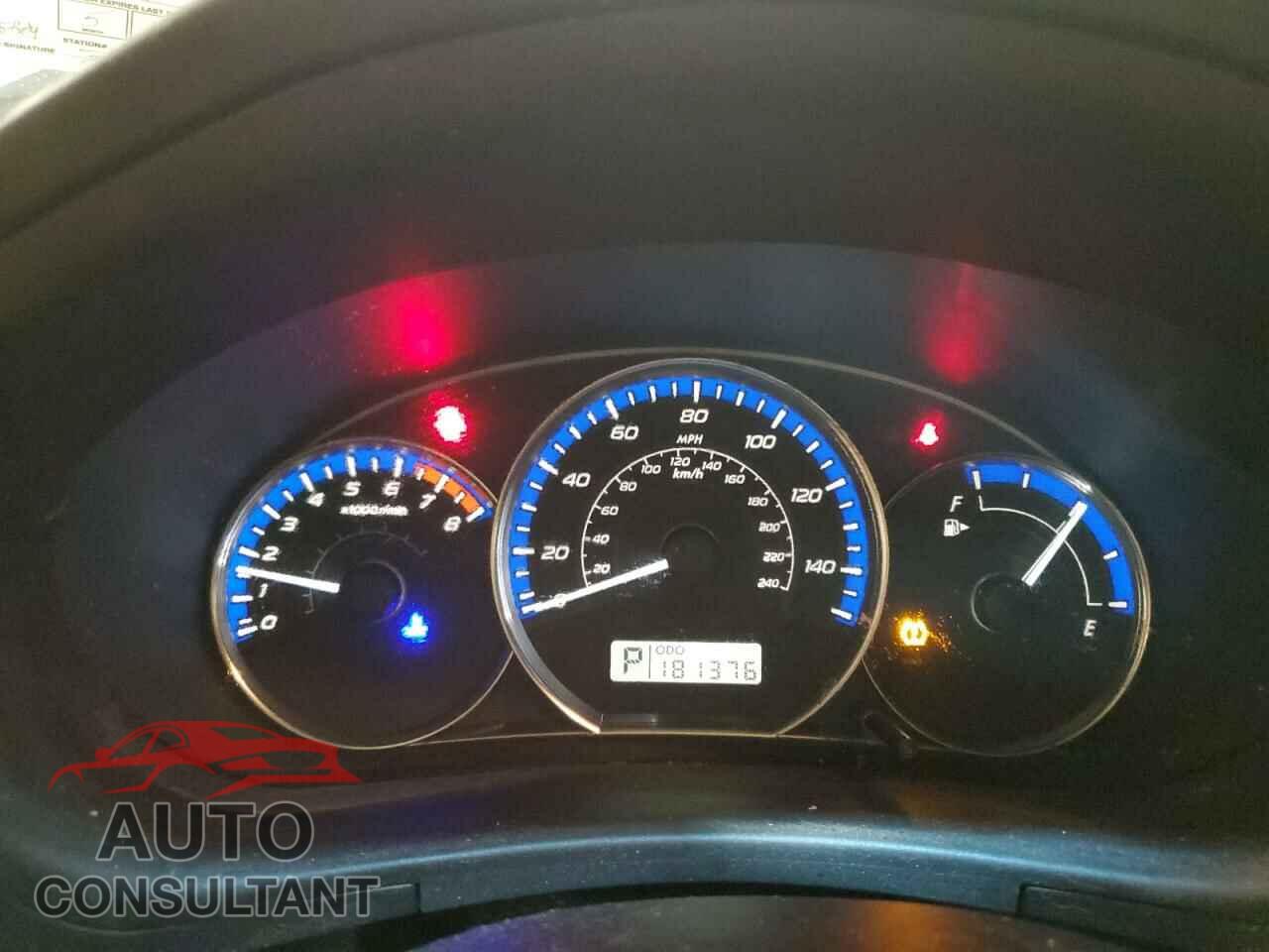SUBARU FORESTER 2011 - JF2SHADC6BH766137