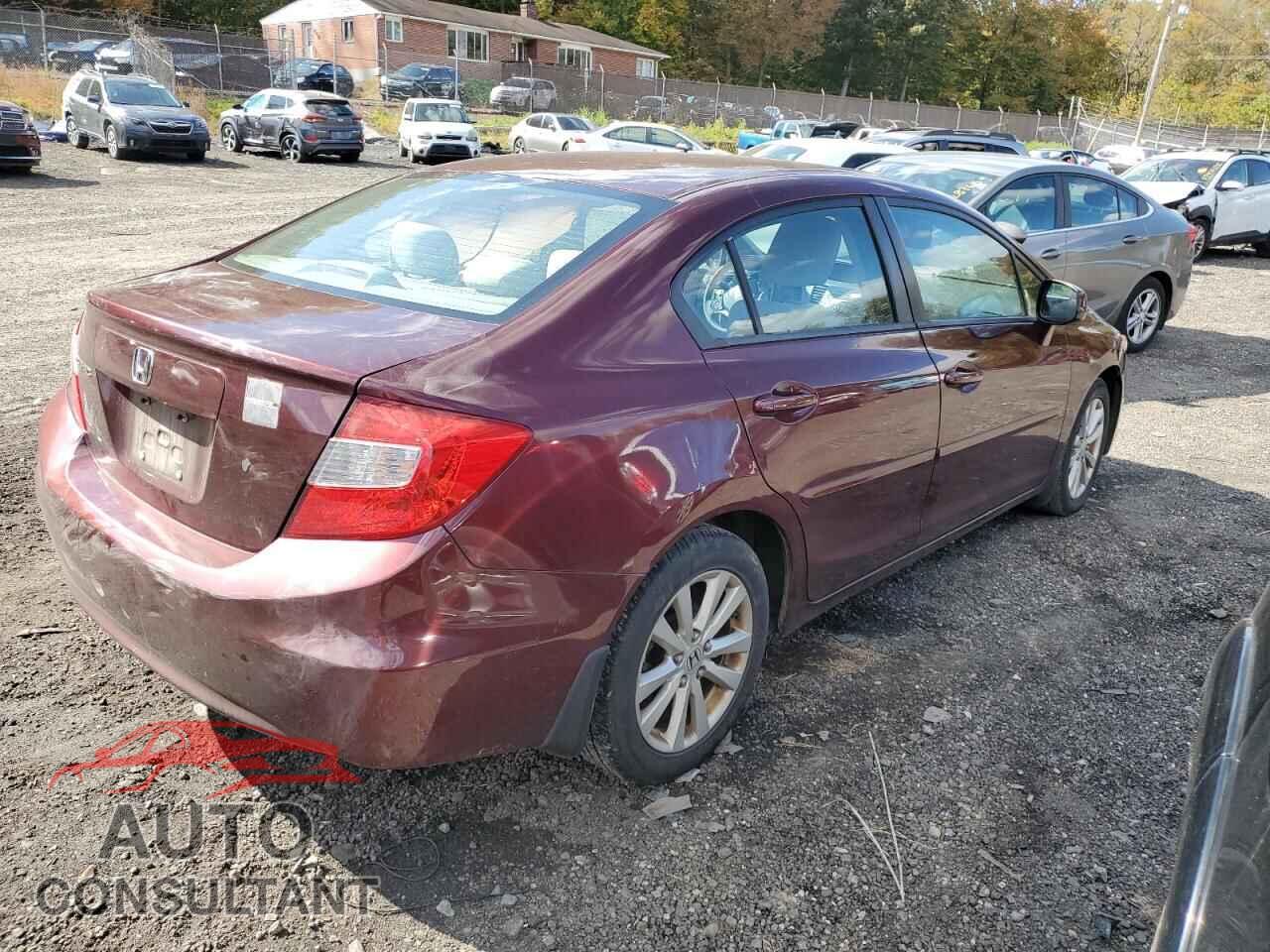 HONDA CIVIC 2012 - 19XFB2F89CE103202
