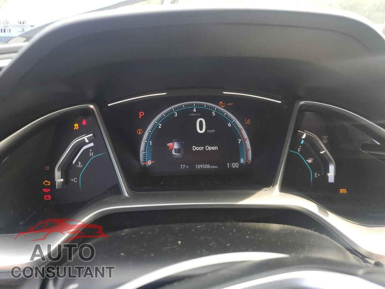 HONDA CIVIC 2019 - 2HGFC3B99KH355375