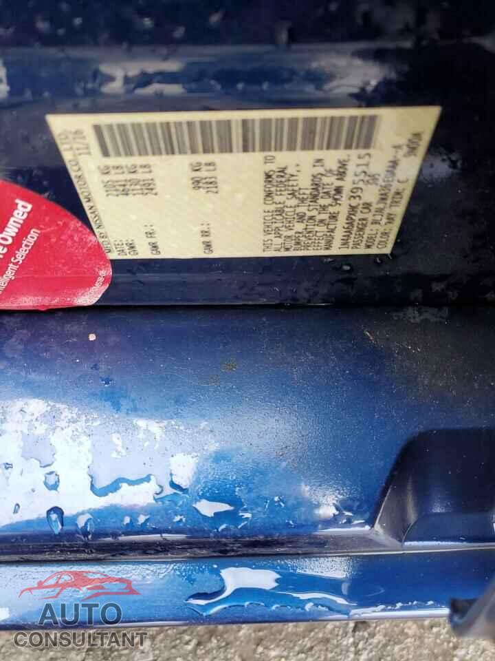 NISSAN MAXIMA 2017 - 1N4AA6APXHC395515