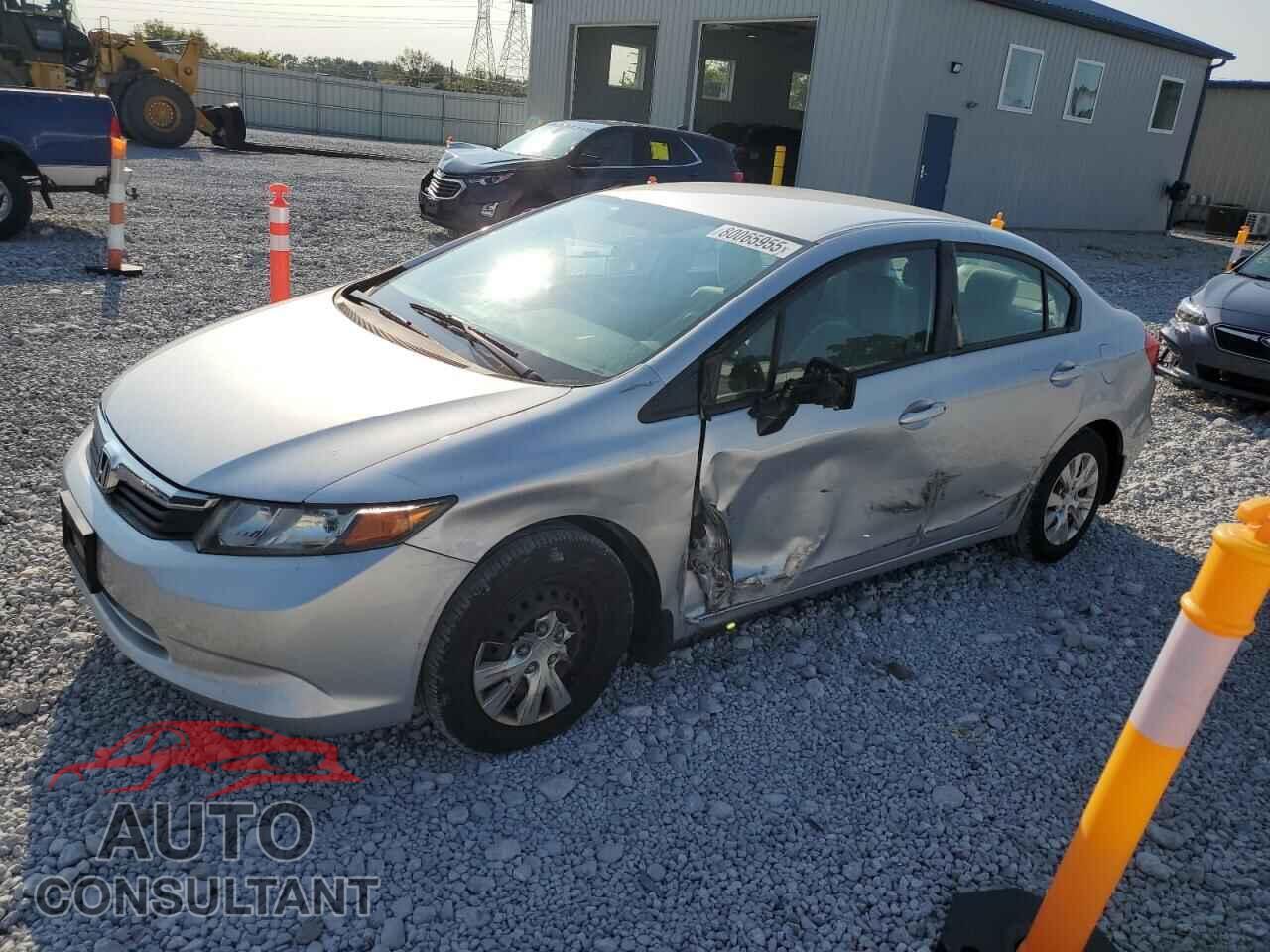 HONDA CIVIC 2012 - 19XFB2F5XCE026202