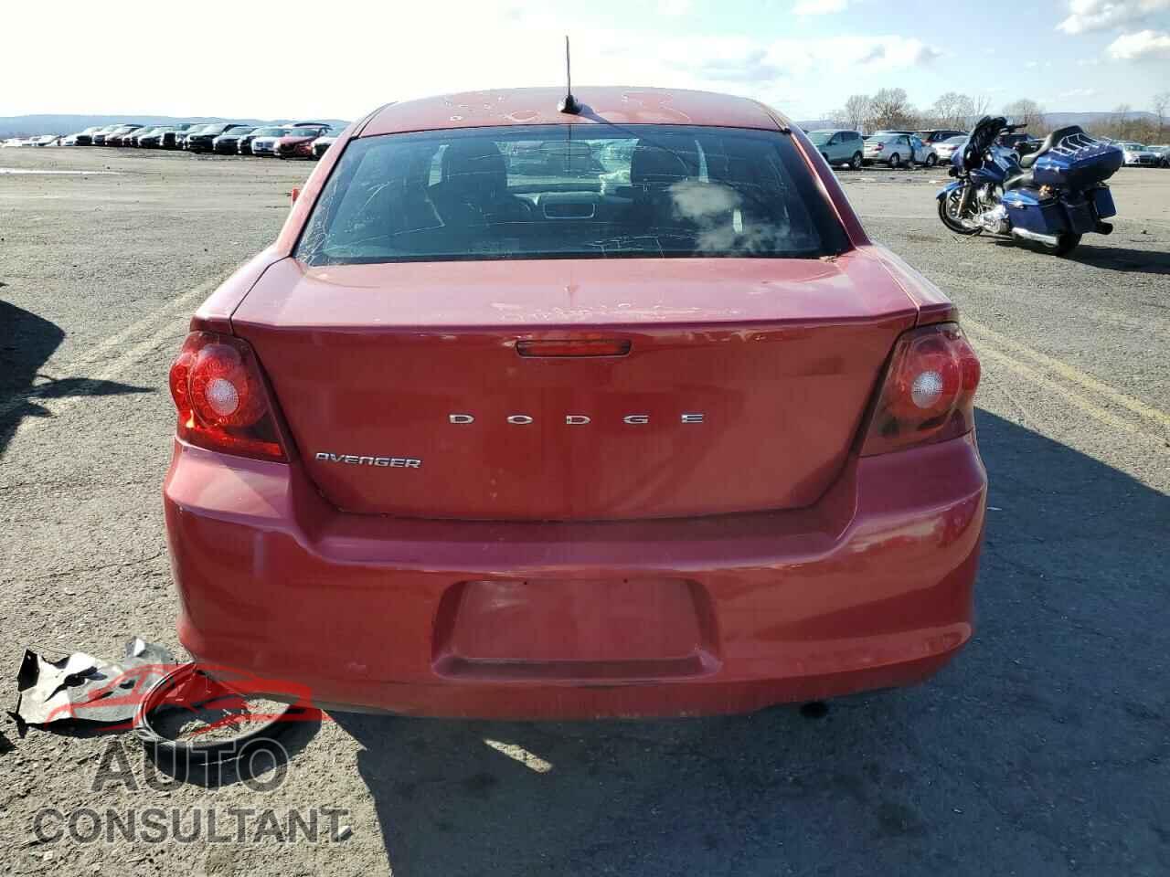DODGE AVENGER 2012 - 1C3CDZAB6CN185463
