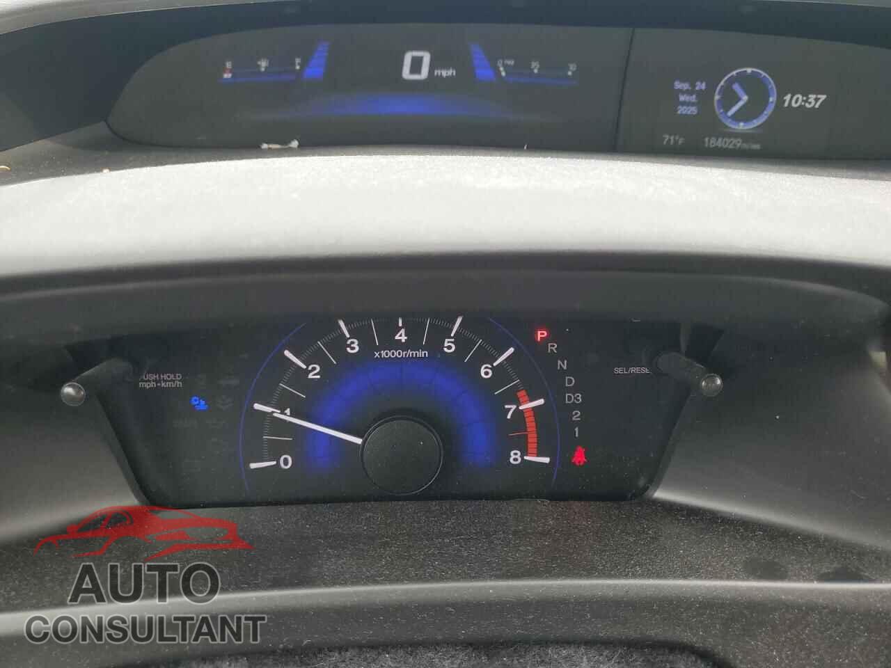 HONDA CIVIC 2013 - 19XFB2F97DE206368