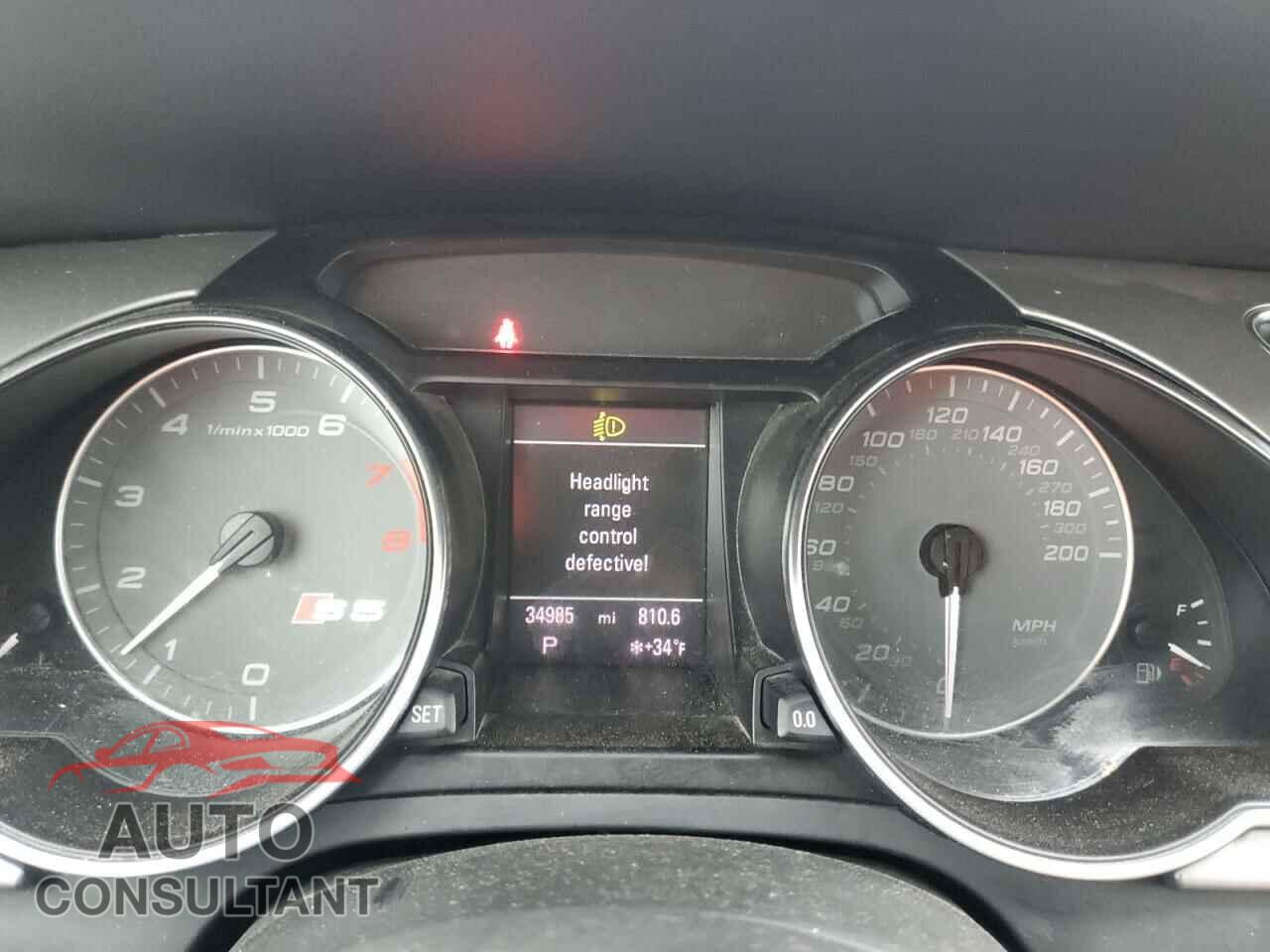 AUDI S5/RS5 2012 - WAUCGAFH9CN005424