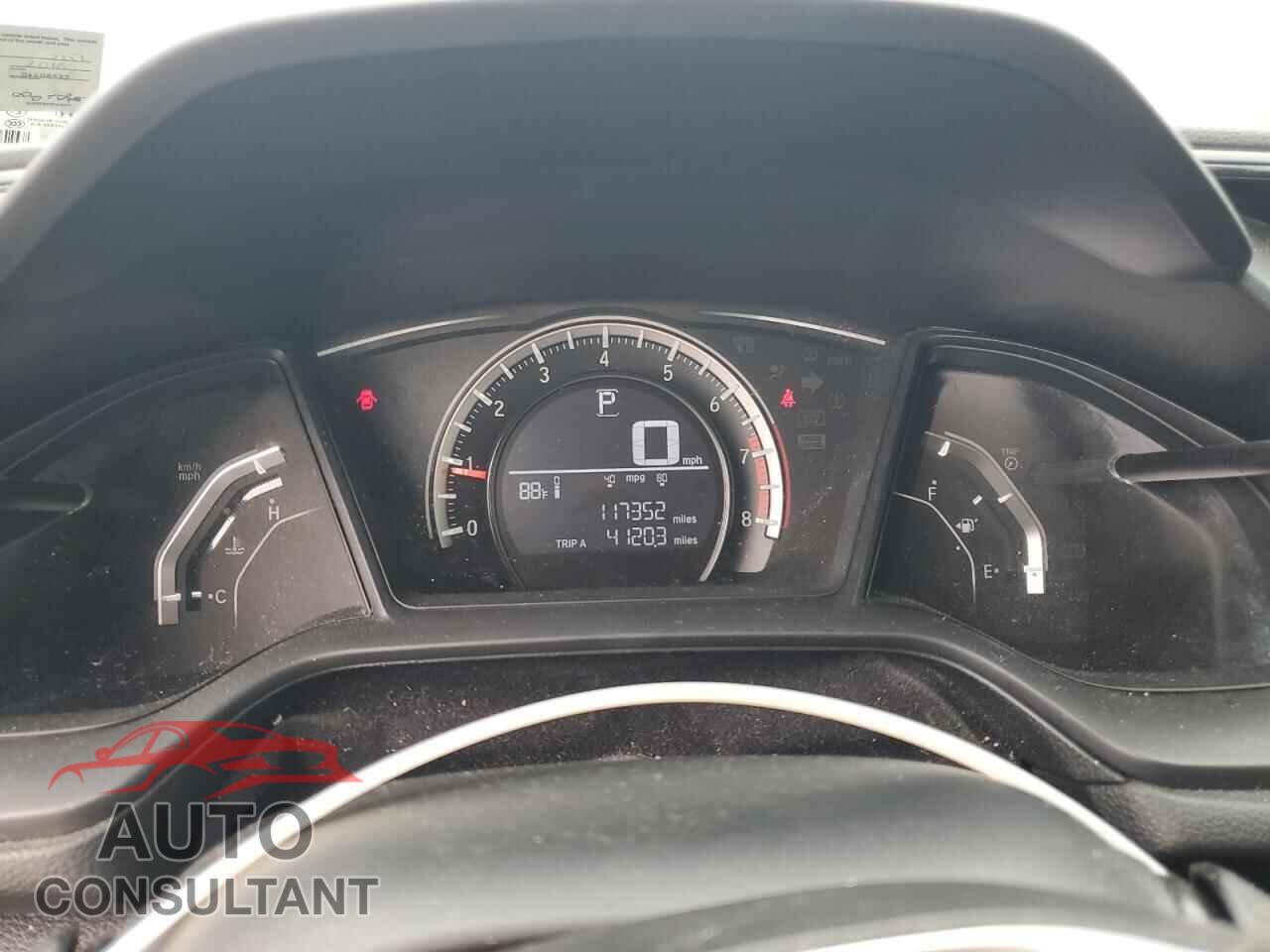 HONDA CIVIC 2016 - 19XFC2F54GE222252
