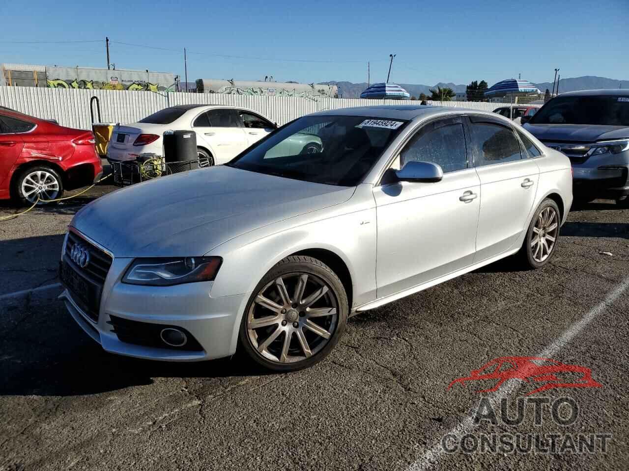 AUDI A4 2012 - WAUEFAFL7CA119557