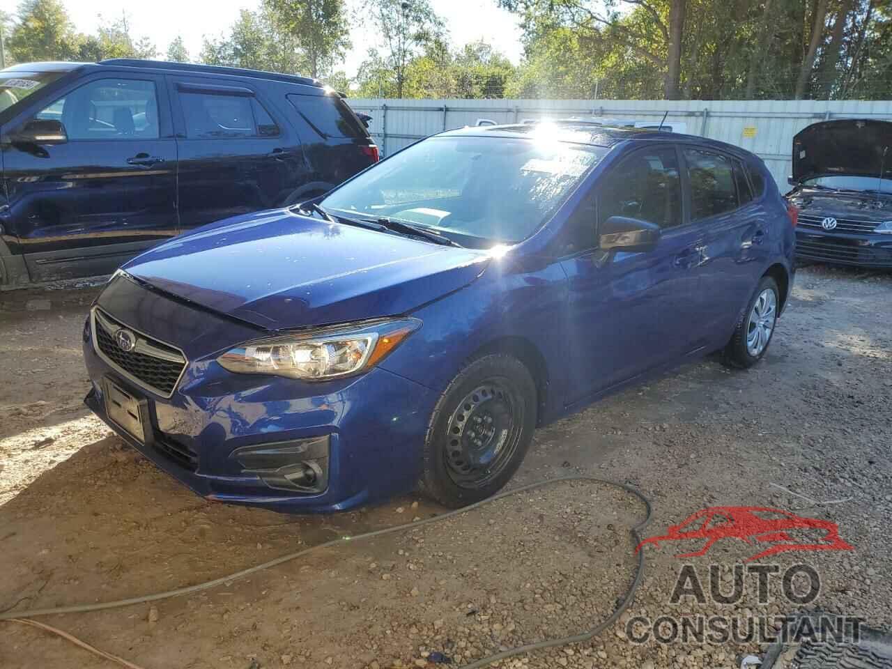 SUBARU IMPREZA 2018 - 4S3GTAA63J3734825