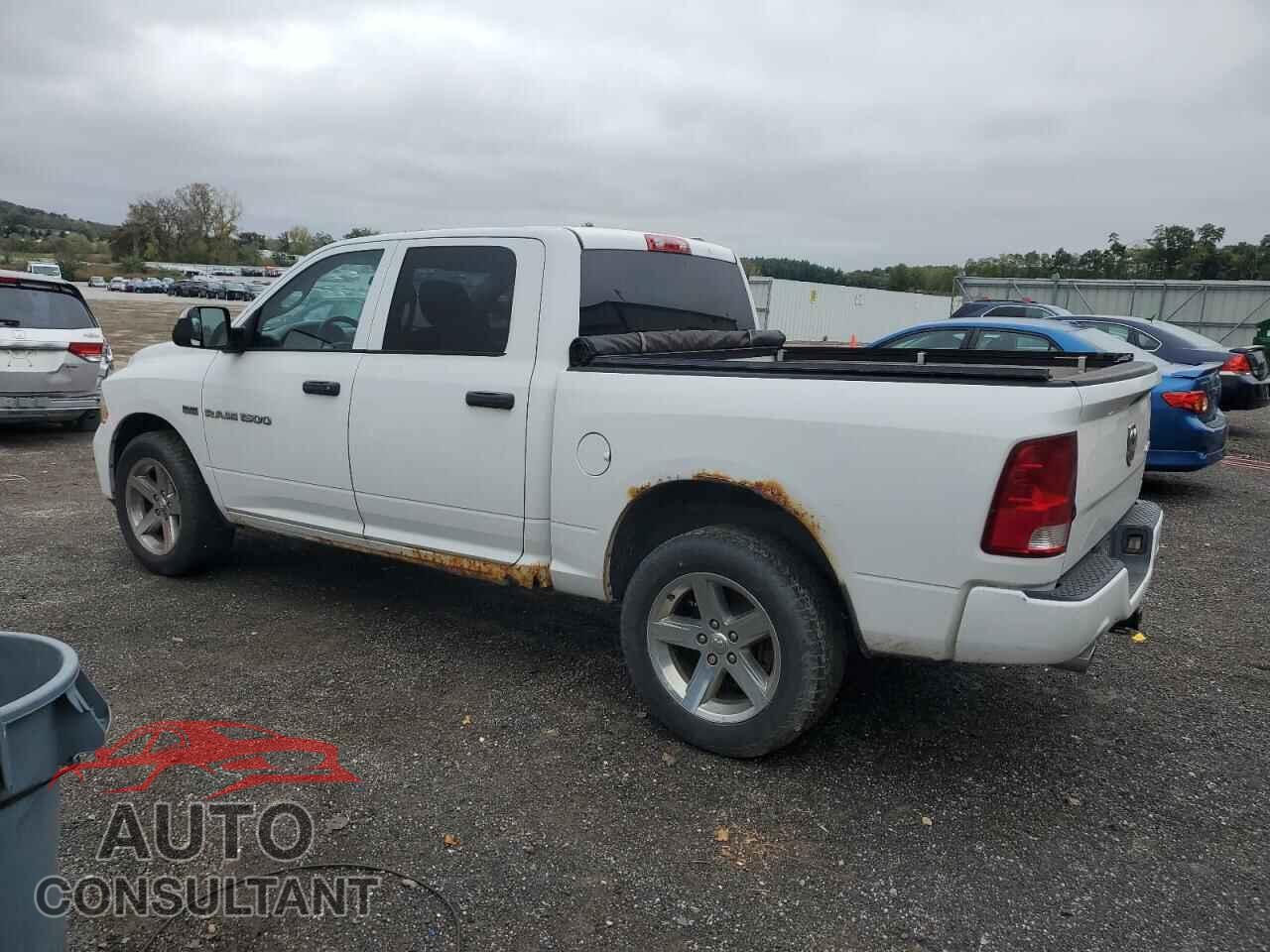 DODGE RAM 1500 2012 - 1C6RD7KT3CS214685