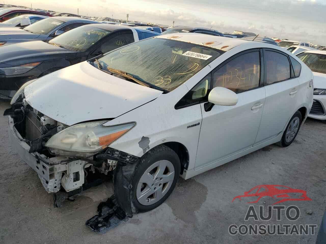 TOYOTA PRIUS 2010 - JTDKN3DU6A0107578
