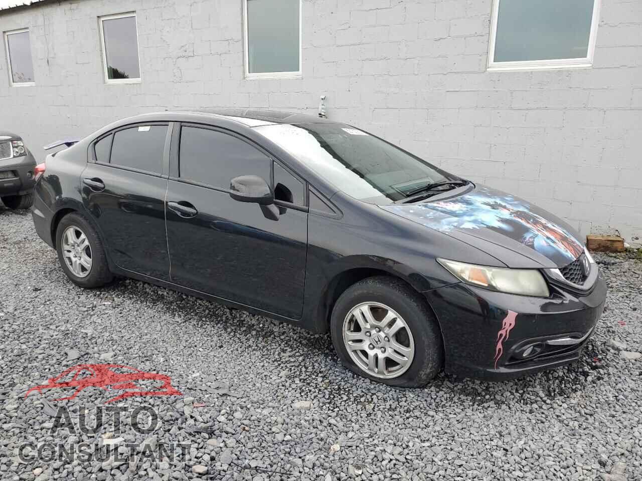 HONDA CIVIC 2013 - 19XFB2F55DE244436