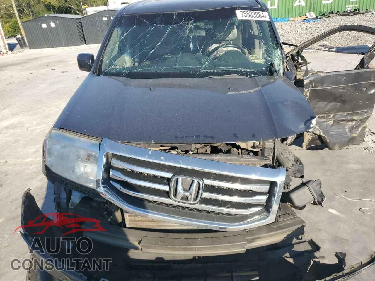 HONDA PILOT 2012 - 5FNYF3H51CB032304