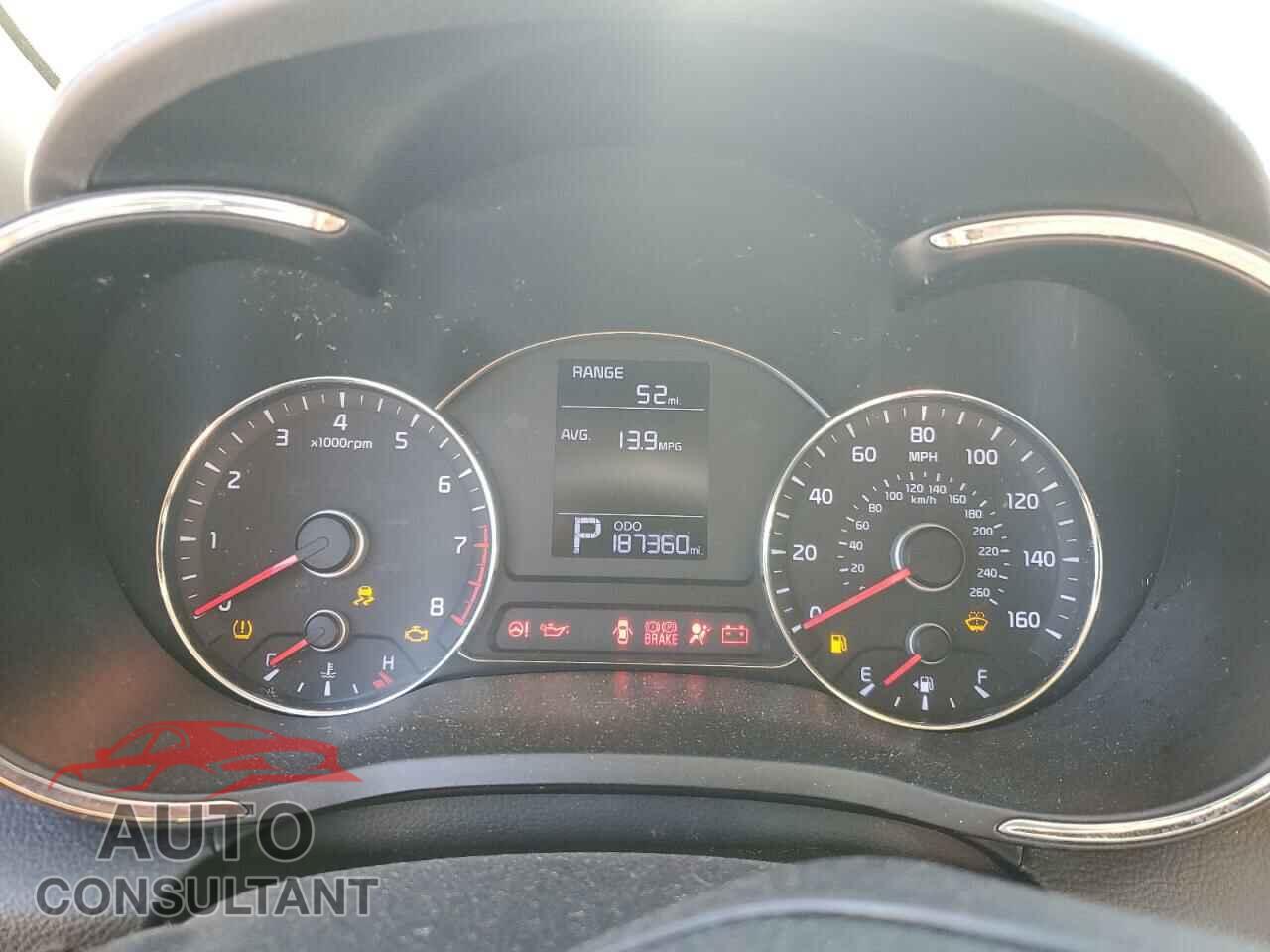 KIA FORTE 2014 - KNAFK4A65E5187290