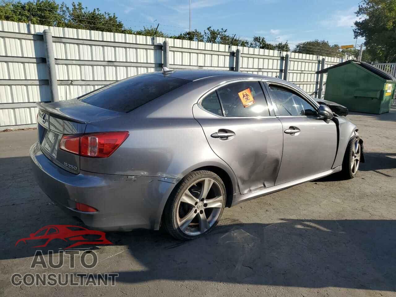 LEXUS IS 2012 - JTHBF5C26C5184643