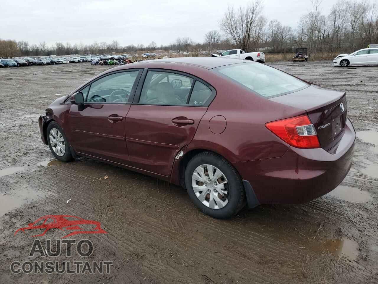 HONDA CIVIC 2012 - 19XFB2F53CE022900